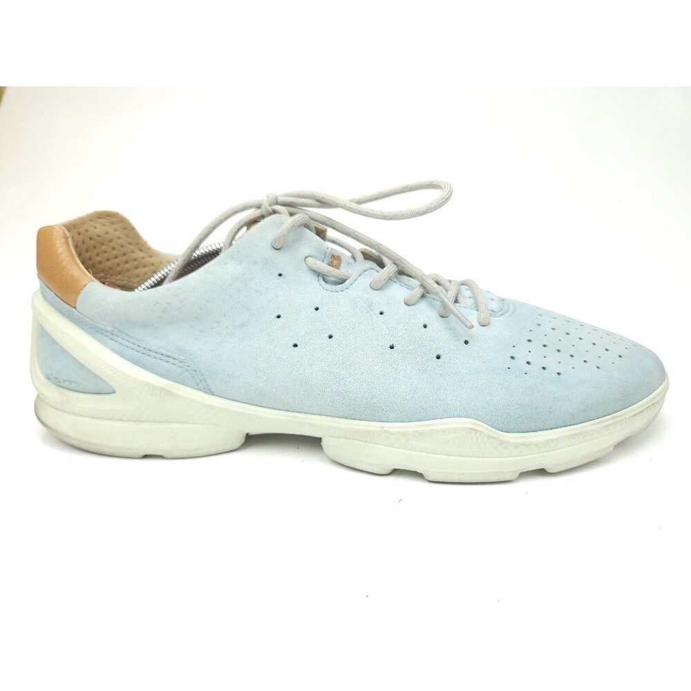 Ecco Women's Biom Suede Nubuck Comfort Sneakers Shoes, EU 42 US 11 Blue